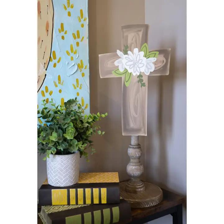 Wooden Cross Topper