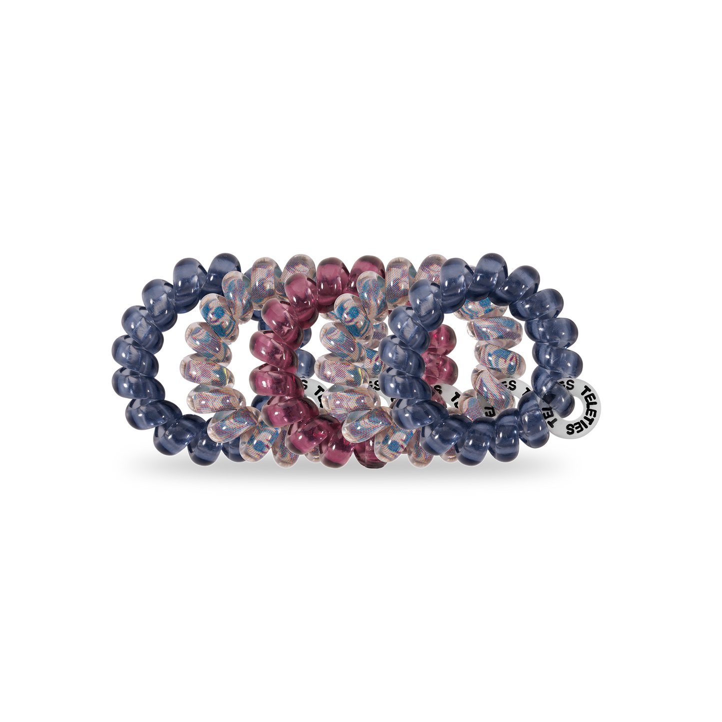 TELETIES Spiral Hair Coils | Tiny | Hair Ties