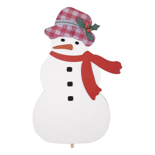 Snowman Holly Topper