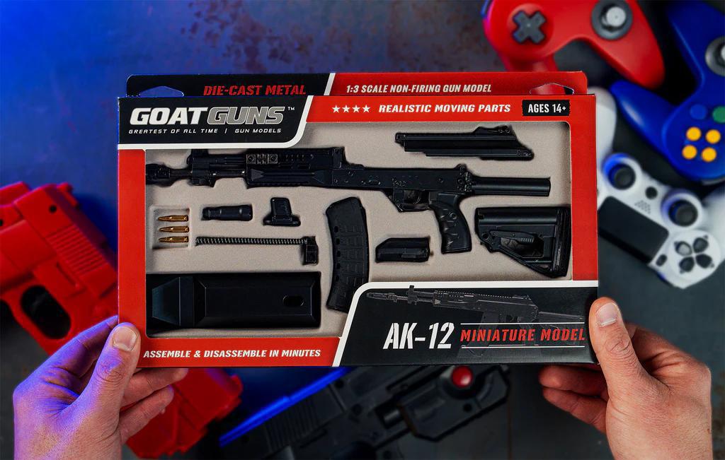 Goat Gun AK-12 "JACK'S MEAT" Color: Black