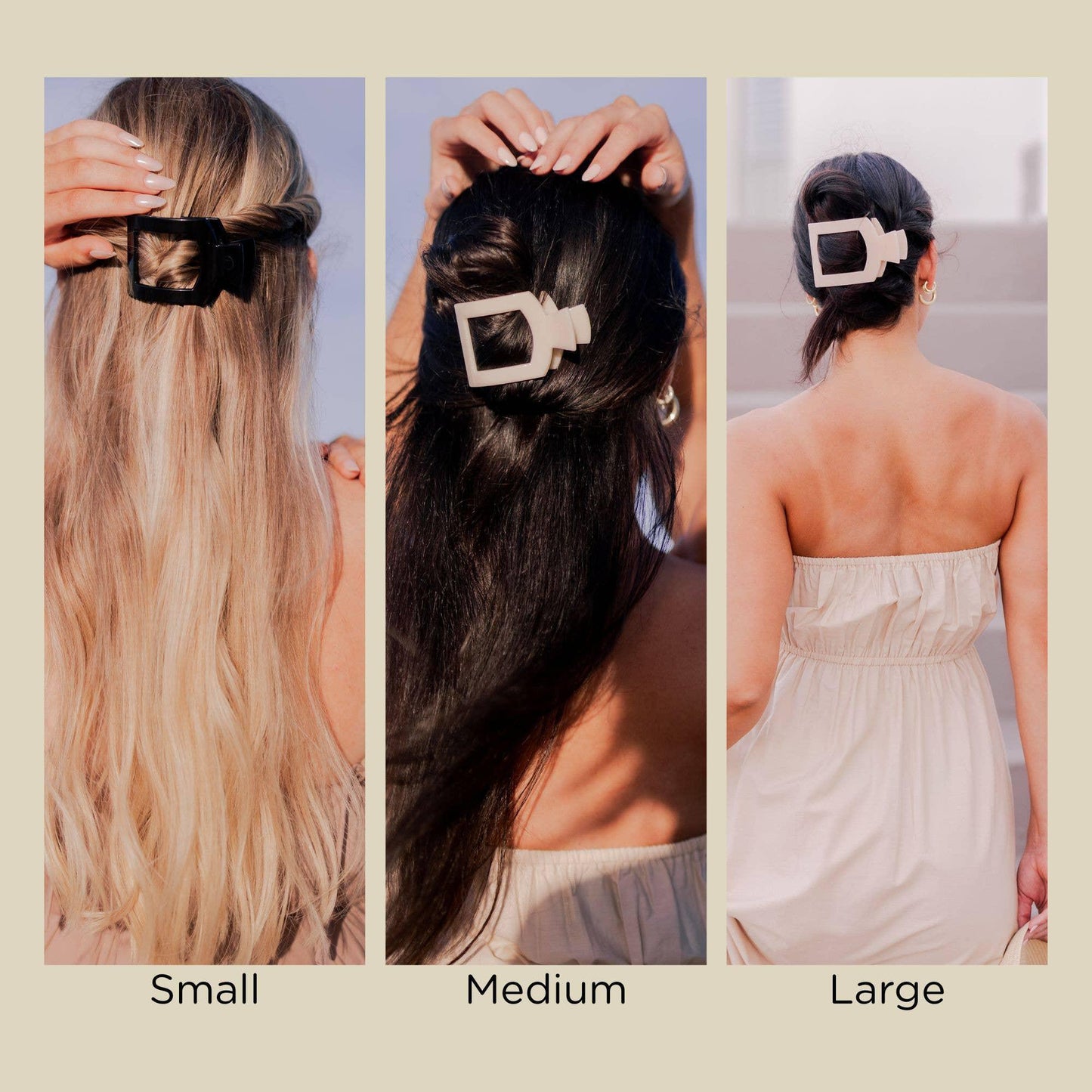 TELETIES TORTISE LARGE FLAT CLIP
