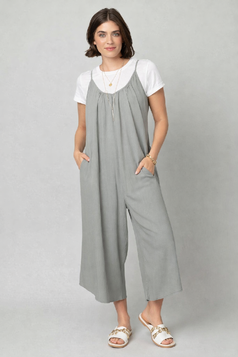 Linen-Like Stingray Jumper