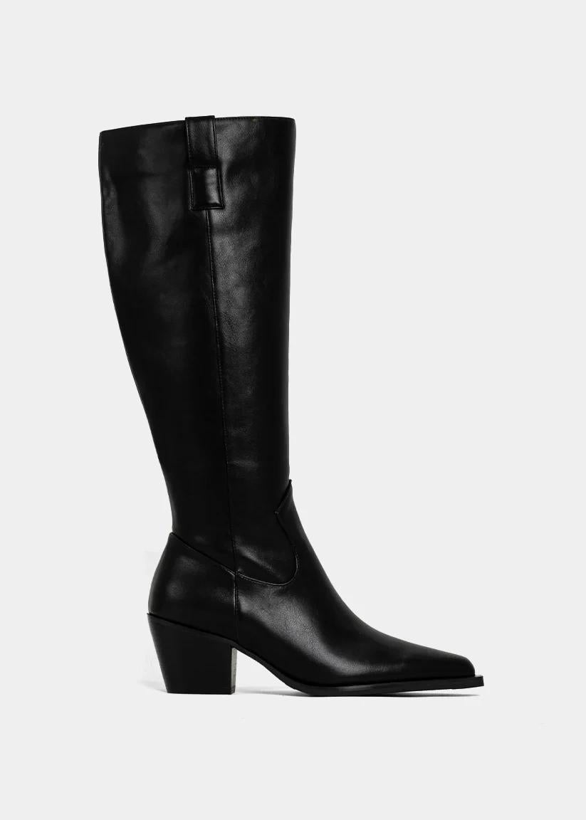 ShuShop Vienna Tall Black  Boot