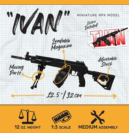 Goat Guns RPK Model - Black 'Ivan'