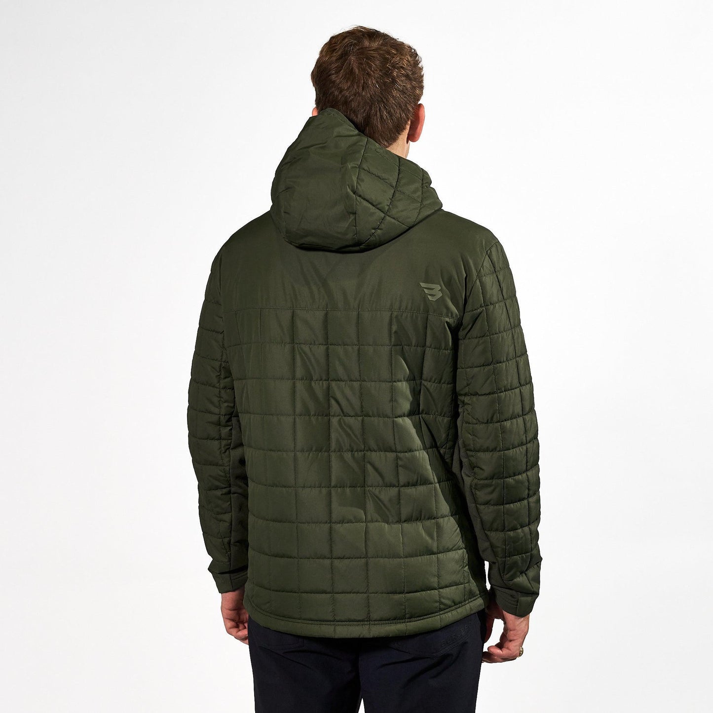 BURLEBO PUFFER JACKET MALLARD GREEN