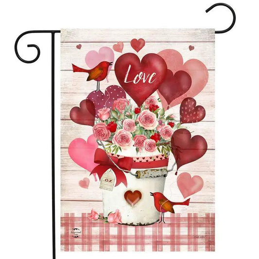 Love Bouquet Garden Flag