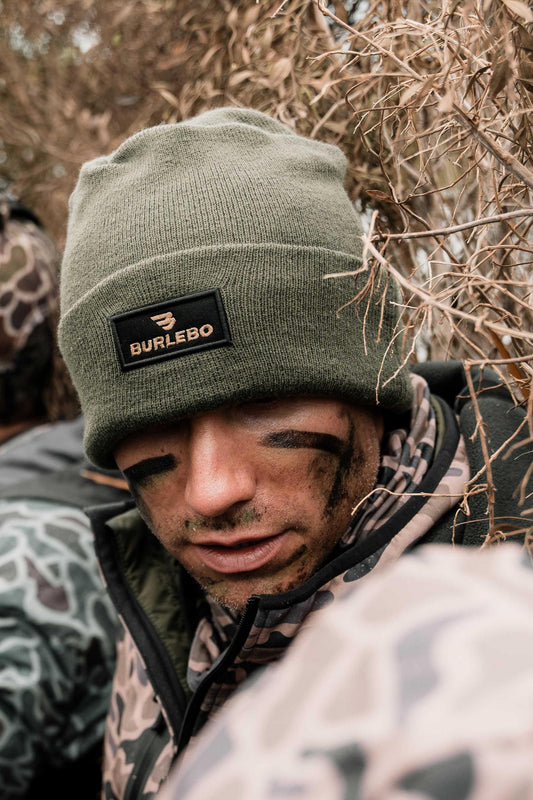 BURLEBO OLIVE BEANIE