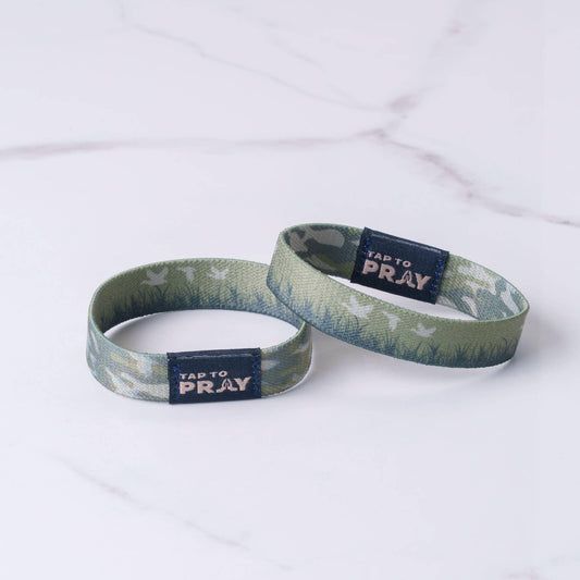 Tap To Pray™ Wristbands - Waterfowl Camo