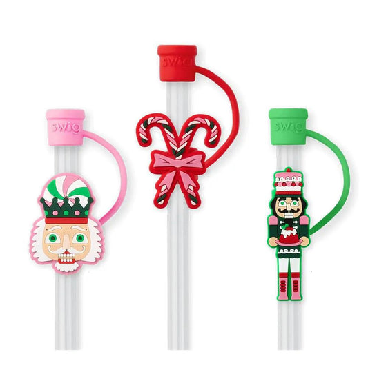 SWIG SUGAR PLUM STRAW TOPPER SET
