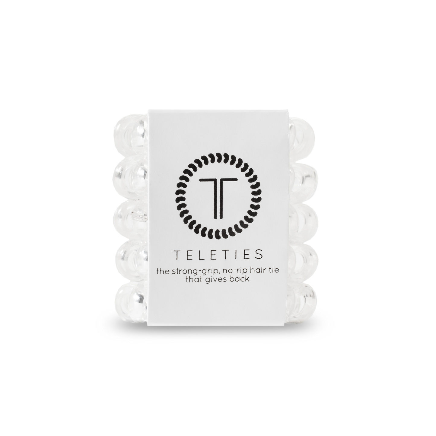 TELETIES Spiral Hair Coils | Tiny | Hair Ties