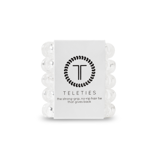 TELETIES Spiral Hair Coils | Tiny | Hair Ties