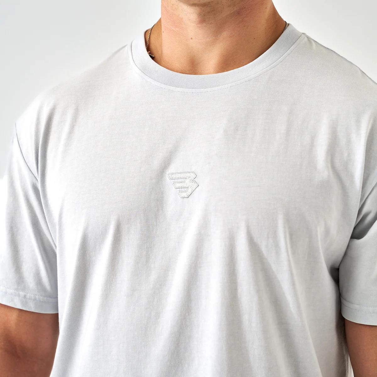 BURLEBO - Light Grey - Vintage Washed Tee
