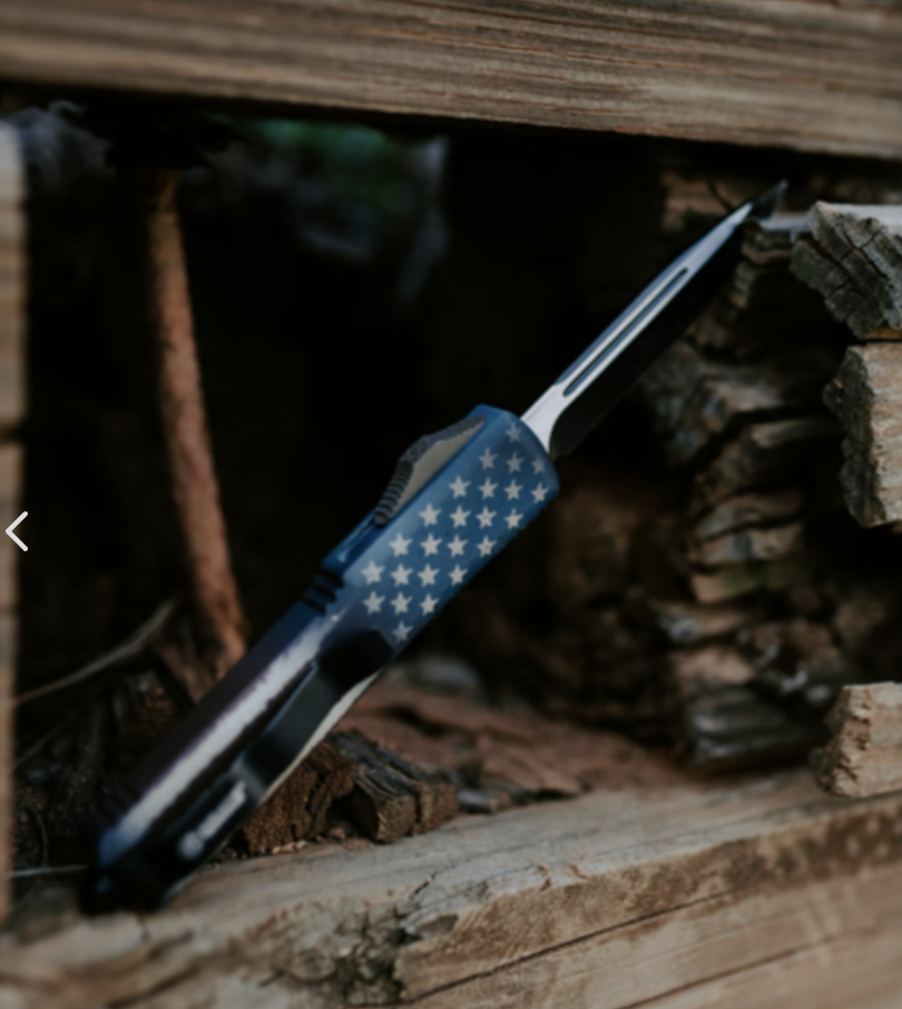 KRATE American Flag OTF Knife