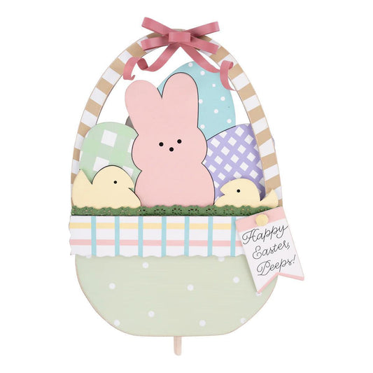 Topper Easter Basket with Peeps