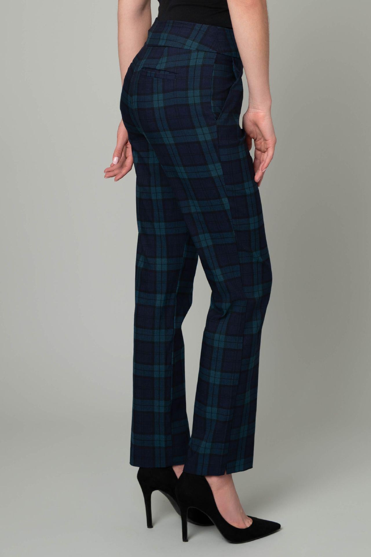 Printed Straight Leg Millennium Eric Pant with Front Pockets