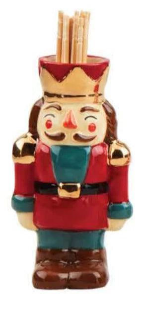 Nutcracker Toothpick Holder