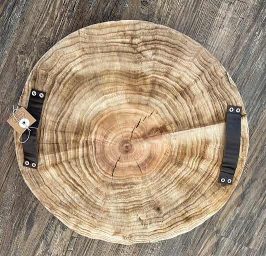 Wood Tray with Handle